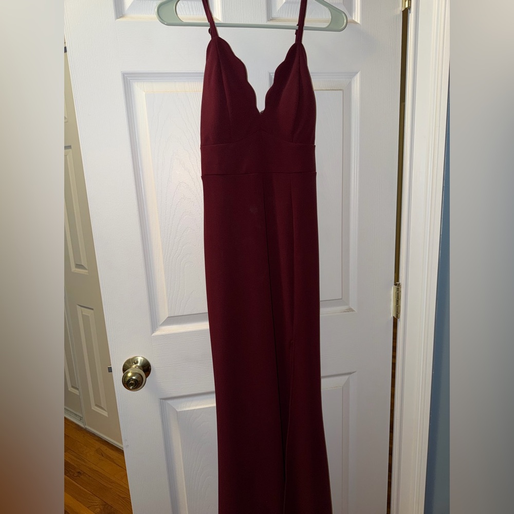 Burgundy Maxi Dress